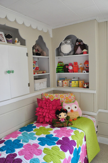 маленькая детская комната для девочки